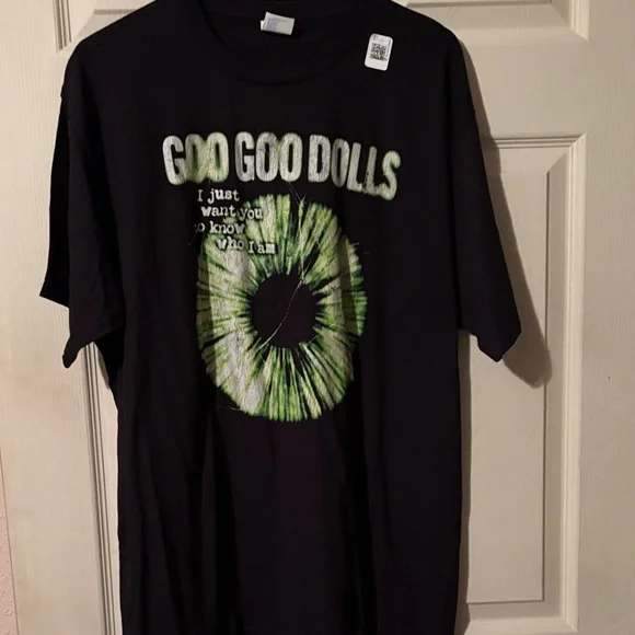 Goo Goo Dolls Black Graphic T-Shirt New - Picture 1 of 4